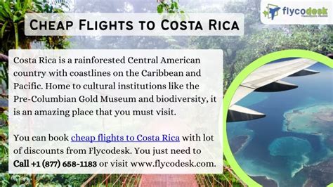 Cheap United Kingdom to Costa Rica flights